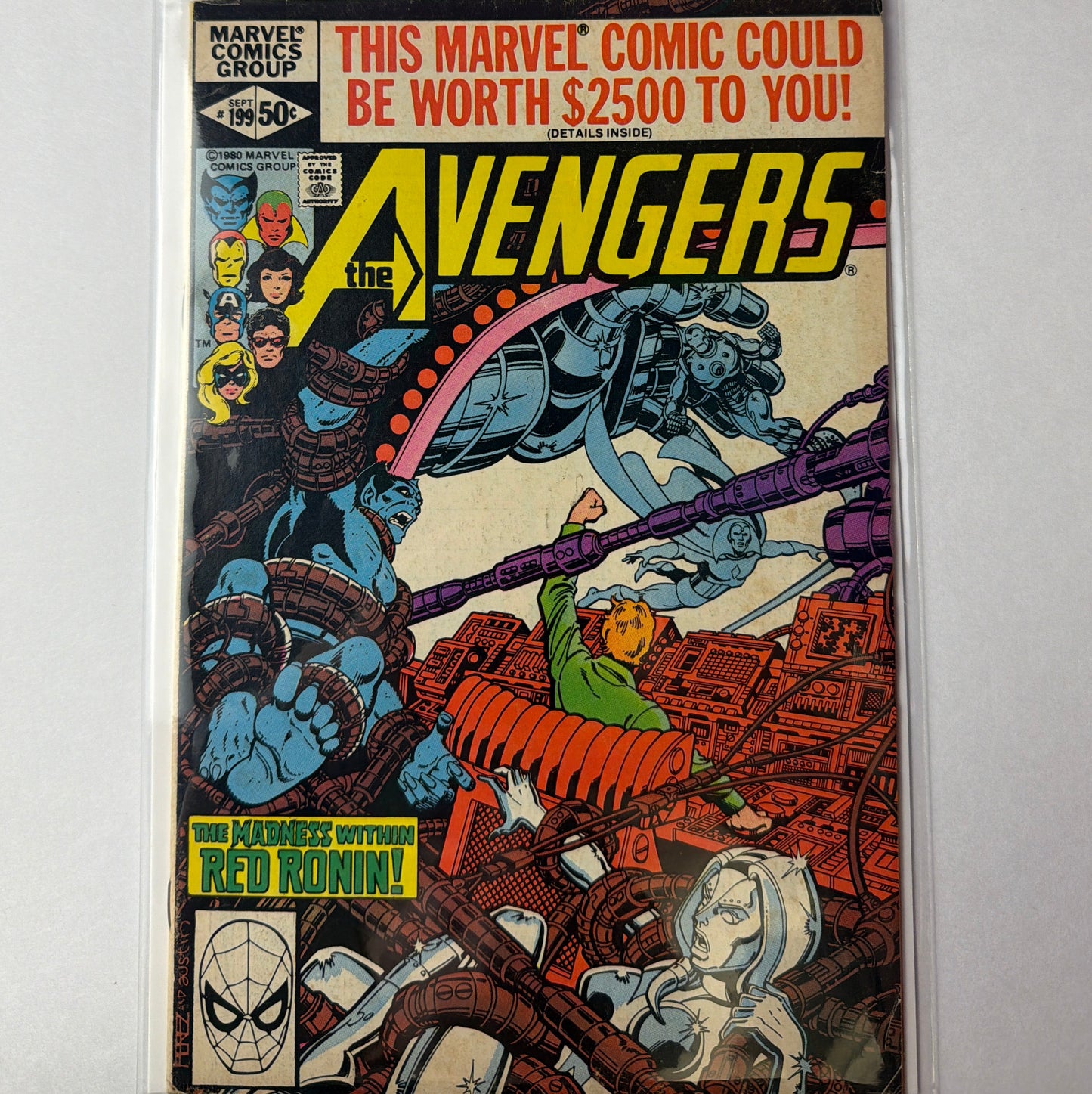 Earths Mightiest Heroes The Avengers #199