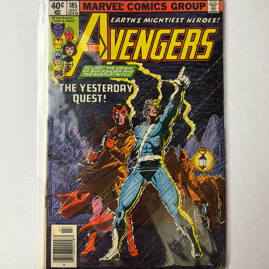 Earths Mightiest Heroes The Avengers #185