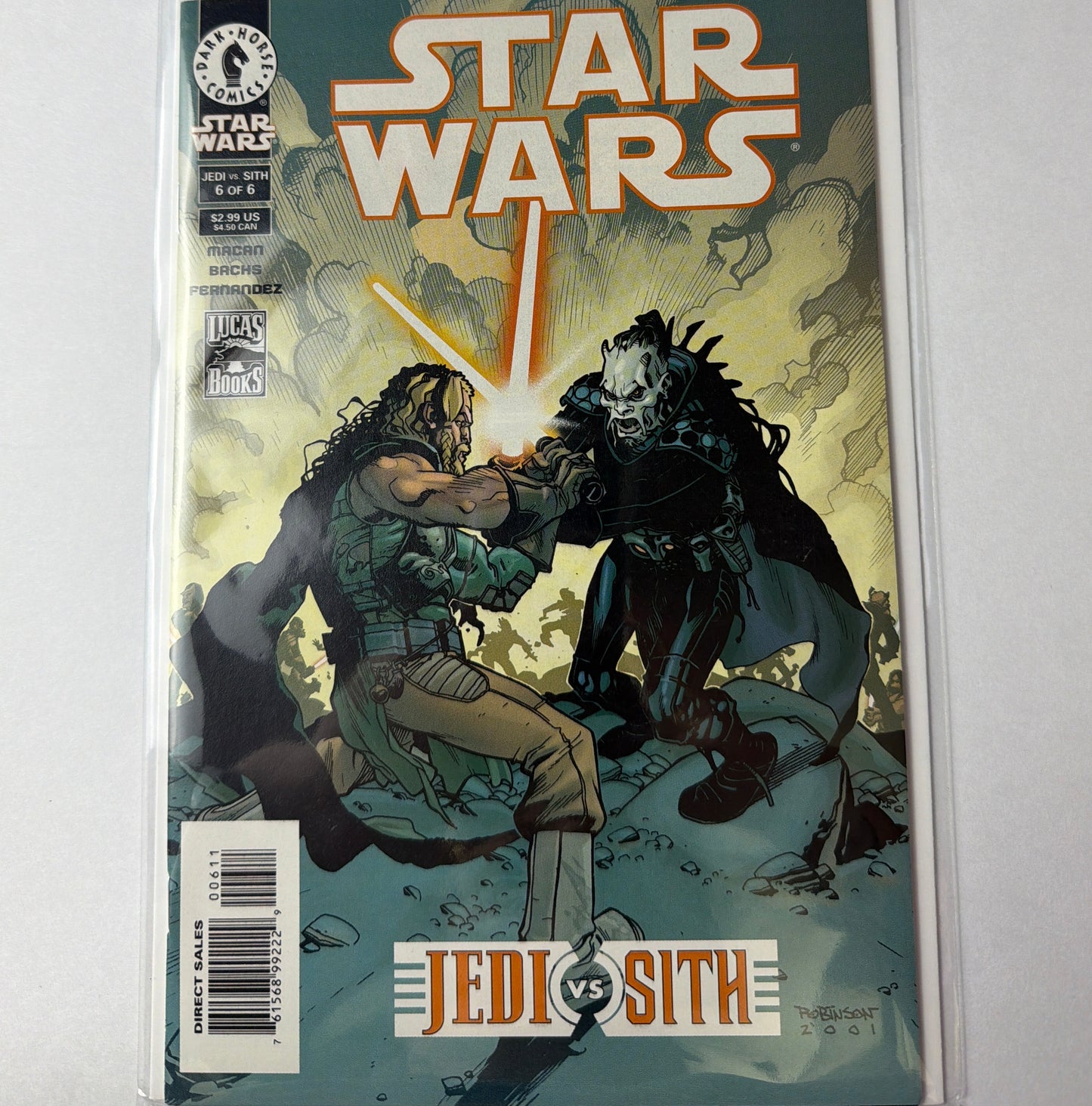 Star Wars Jedi vs. Sith #6 (VF+)