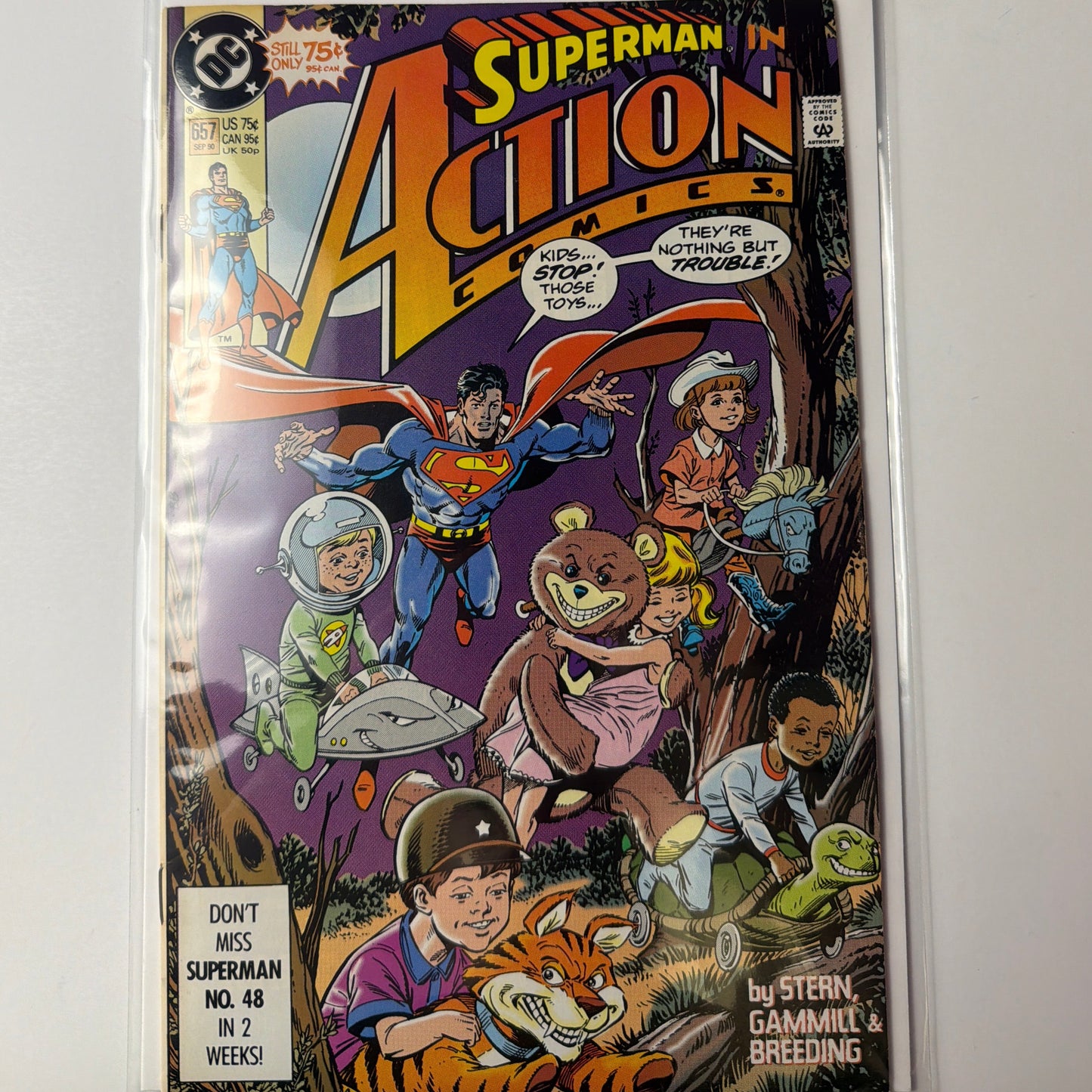 Superman in Action Comics #657