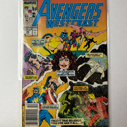 Avengers West Coast #49