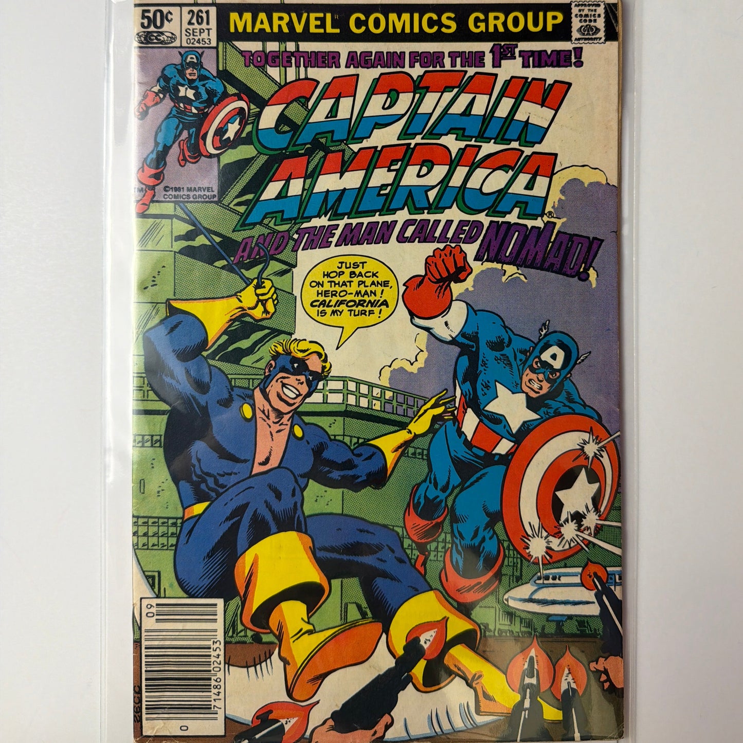 Captain America #261