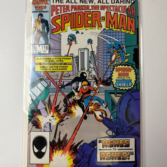 Peter Parker, The Spectacular Spider-Man #118
