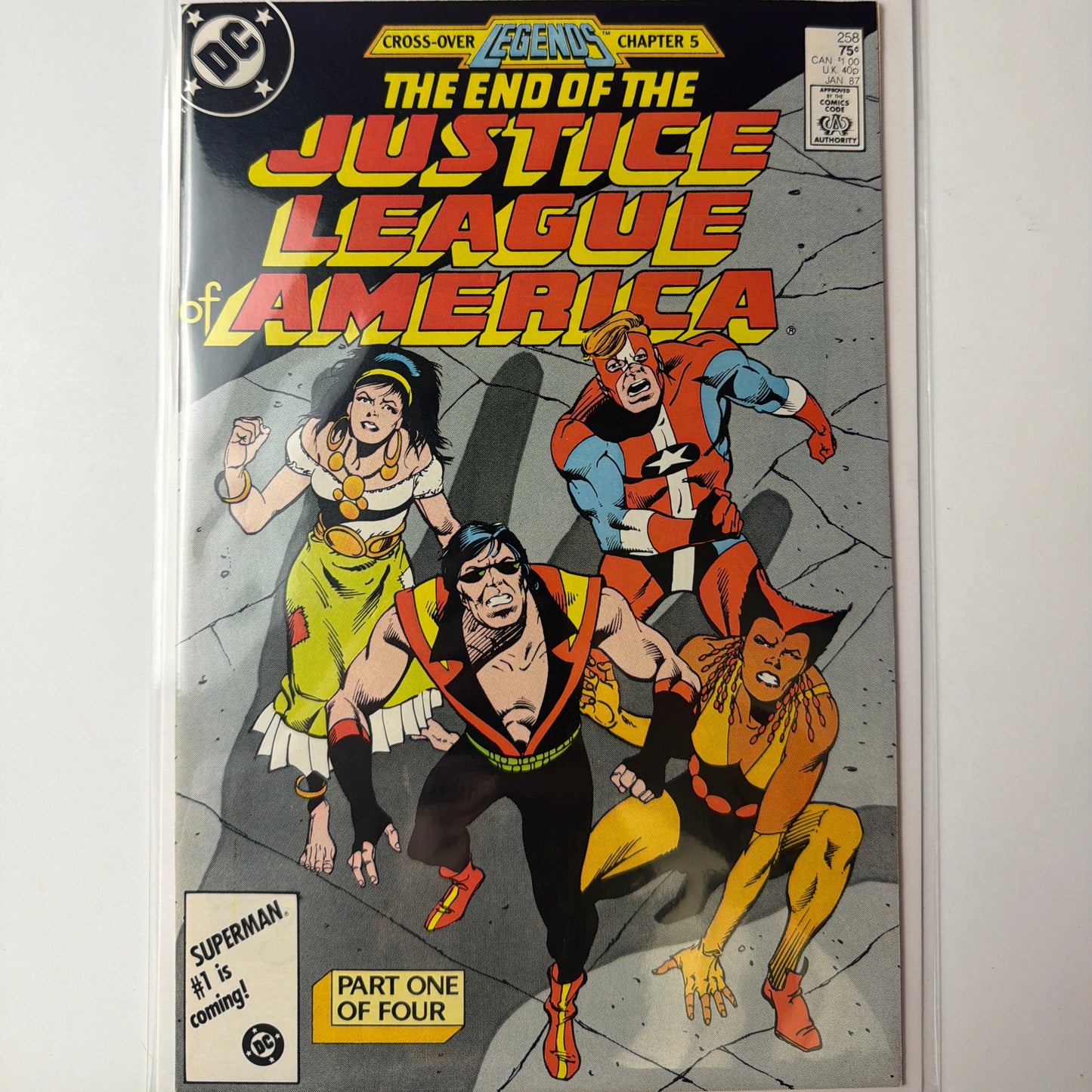 Justice League if America #258
