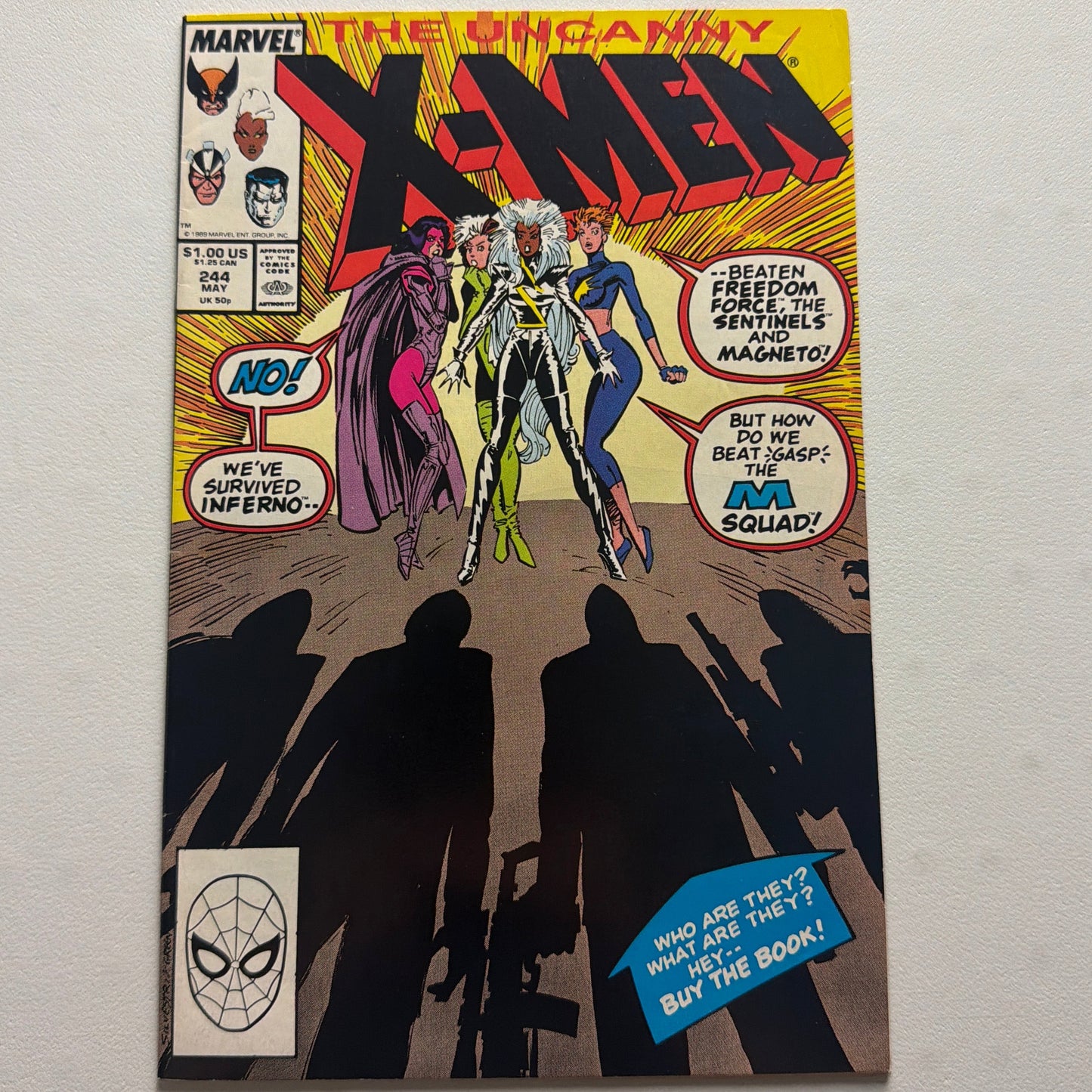 The Uncanny X-Men #244 (NM-)