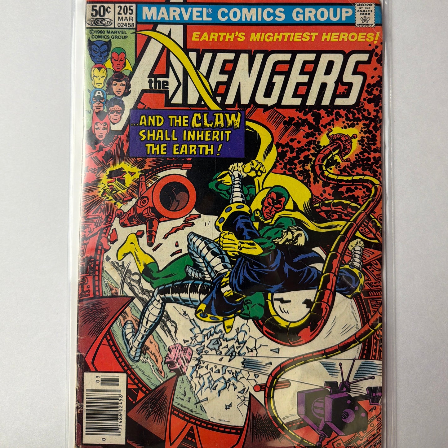 Earths Mightiest Heroes The Avengers #205