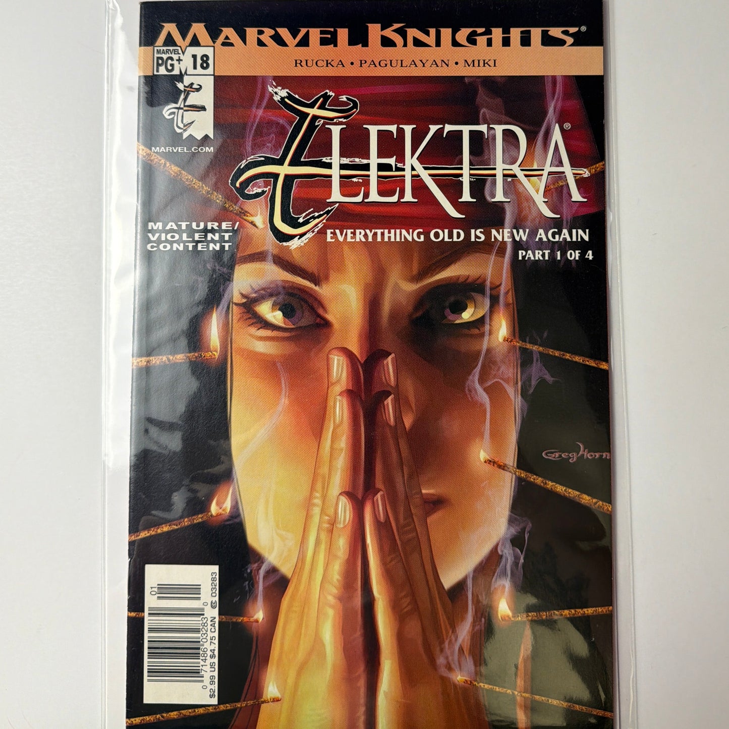 Marvel Knights: Elektra #18