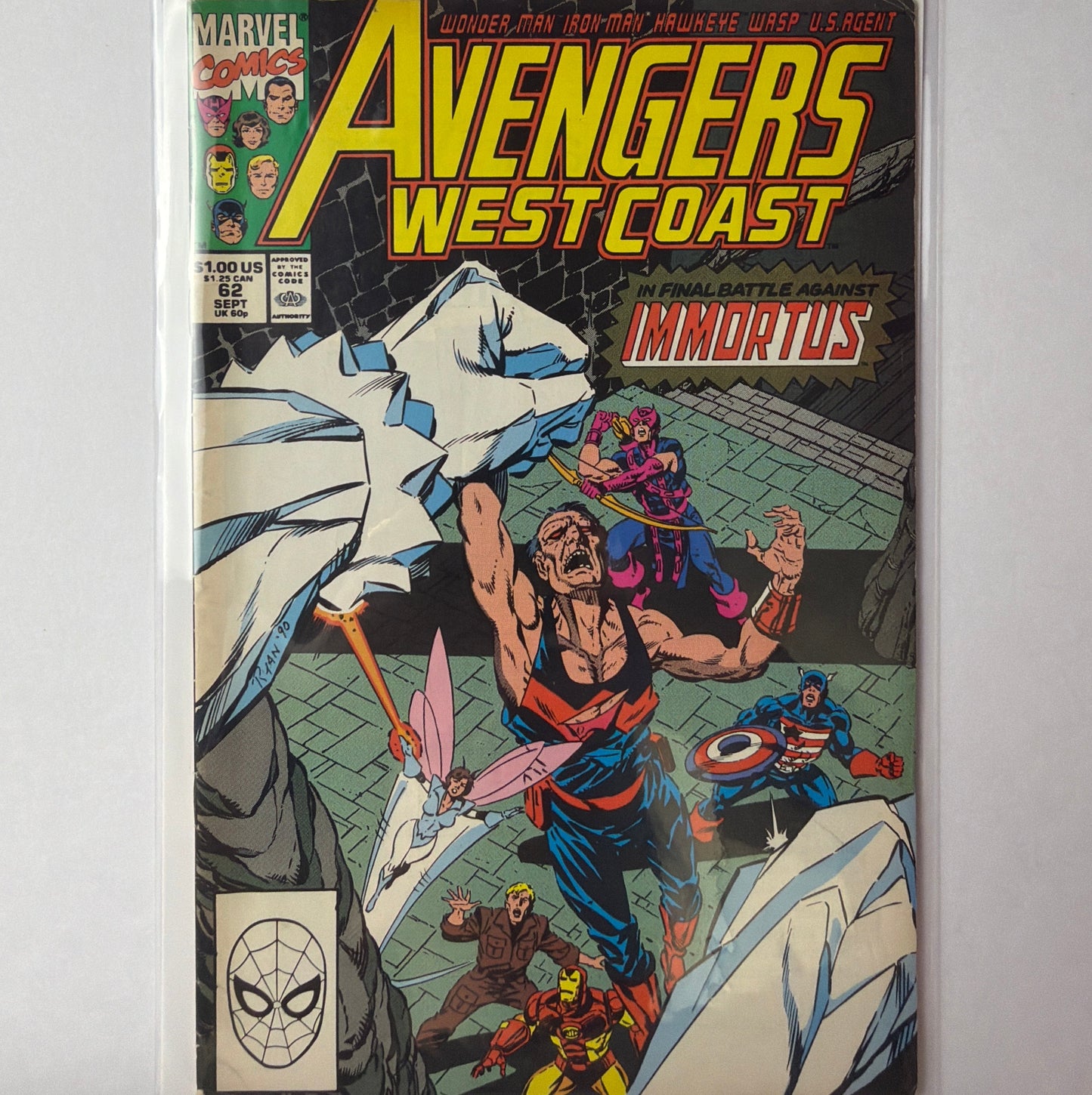 Avengers West Coast #62