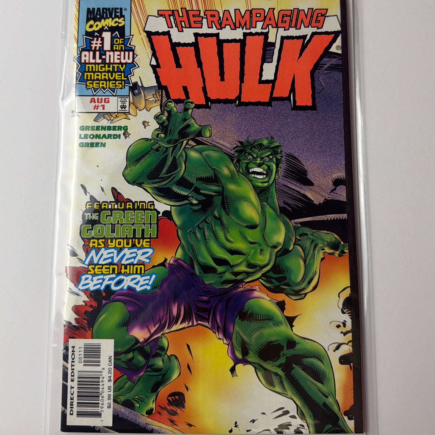 The Rampaging Hulk #1