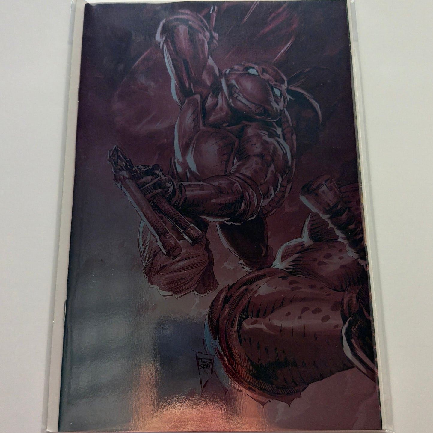 Teenage Mutant Ninja Turtles #8 Virgin Foil Variant (NM)