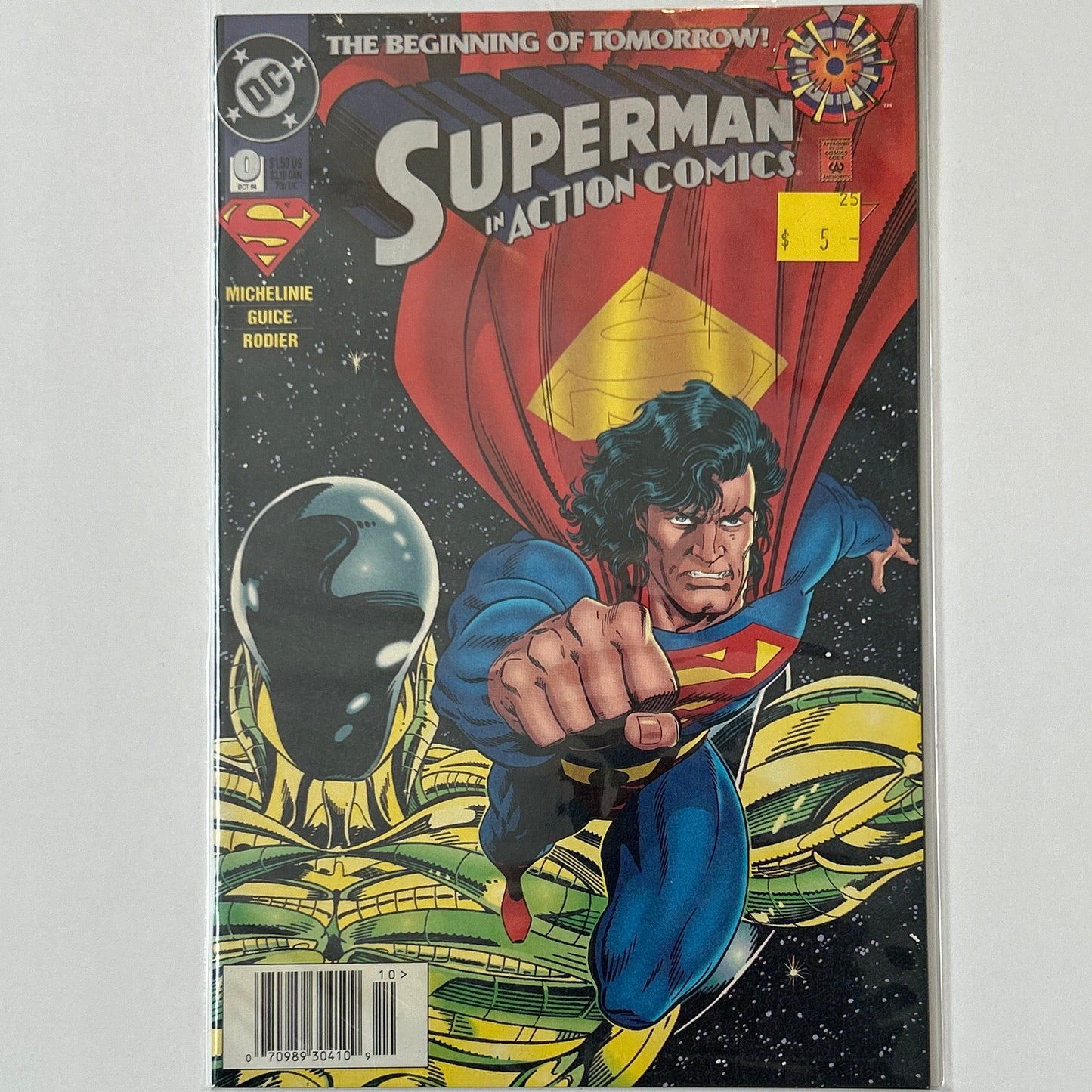 Superman in Action Comics #0