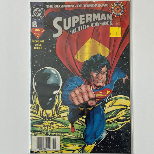 Superman in Action Comics #0