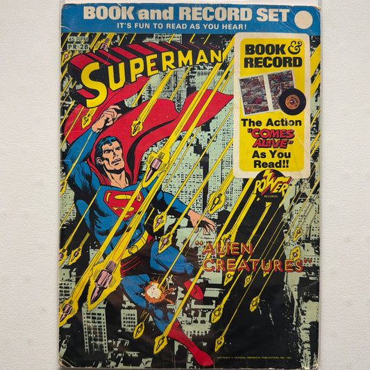 Superman Book and Record Set (VG)
