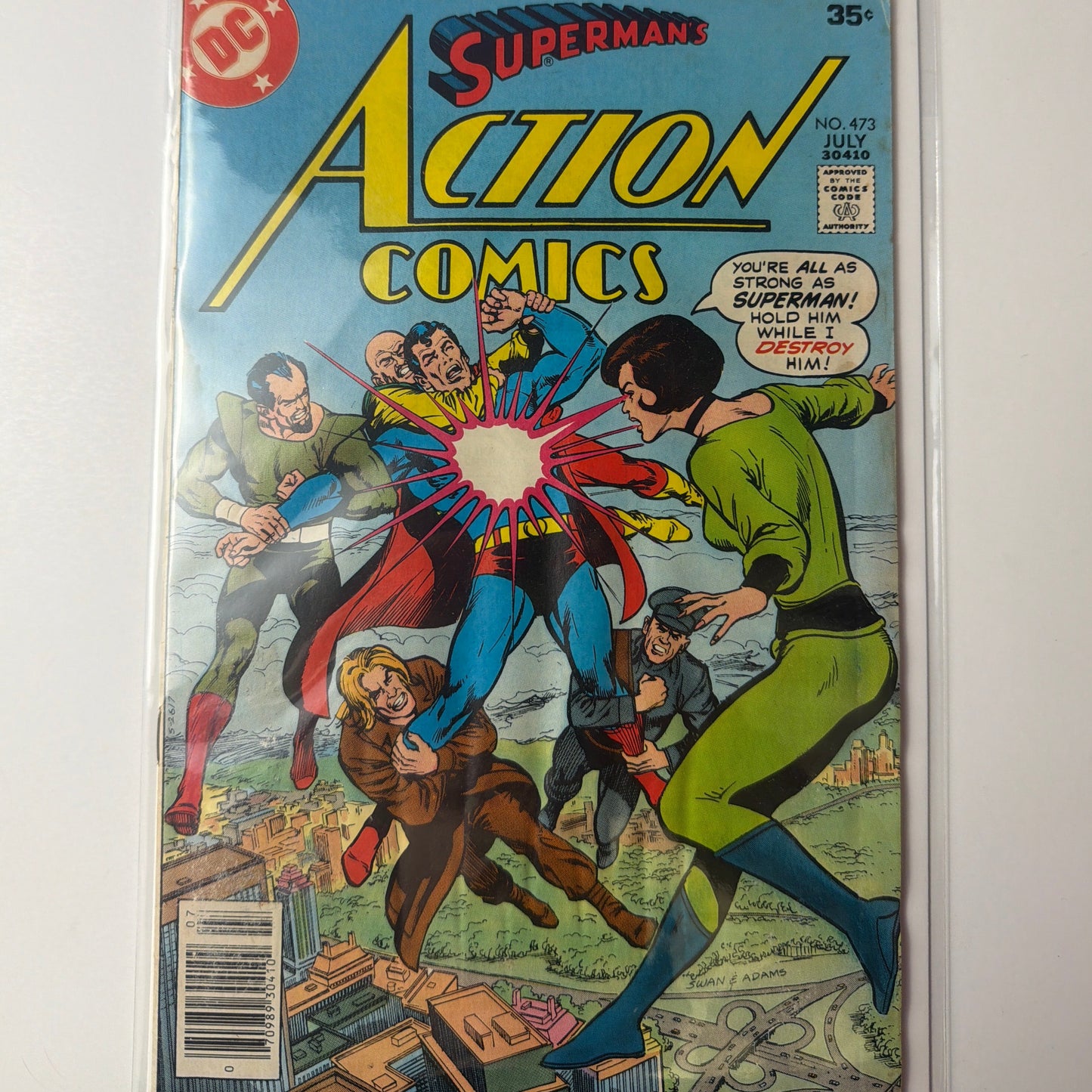 Superman’s Action Comics #473