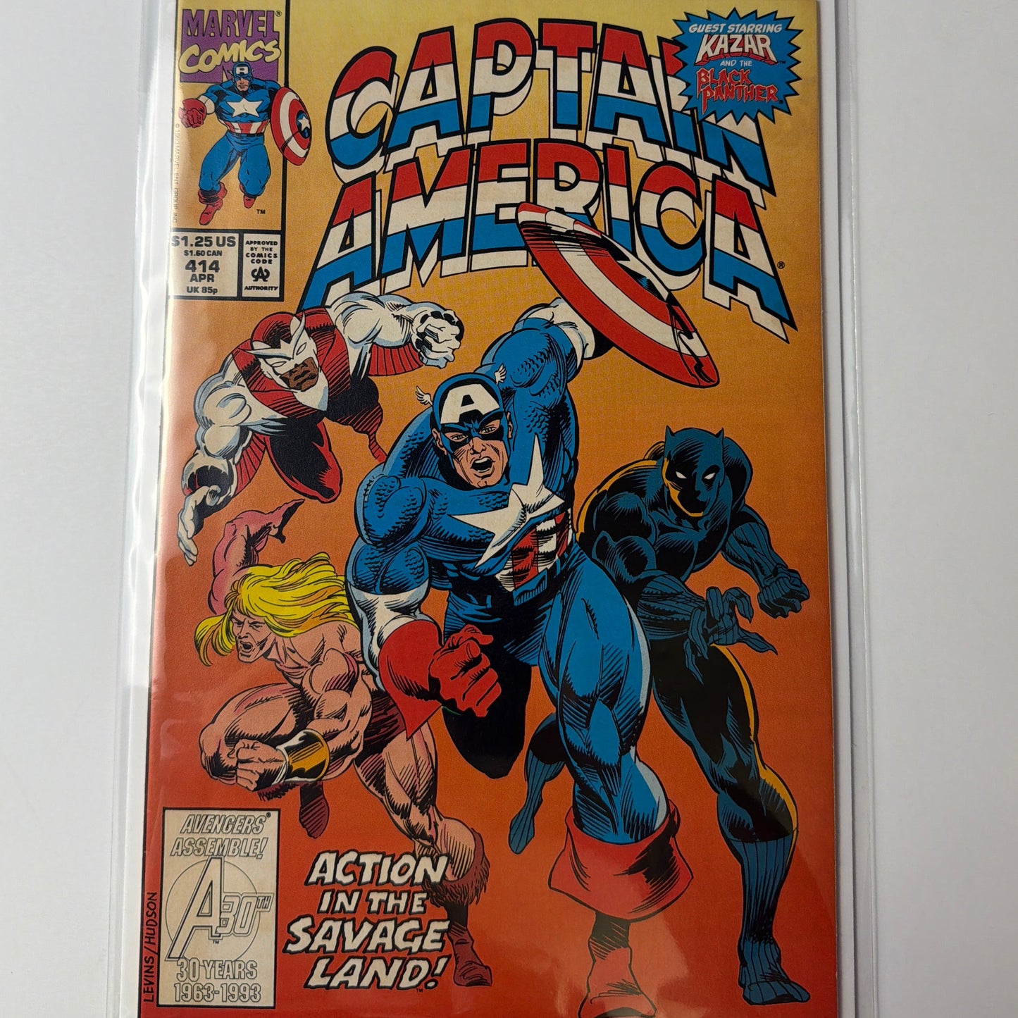 Captain America #414