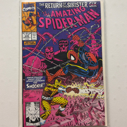 The Amazing Spider-Man #335 (VF-)