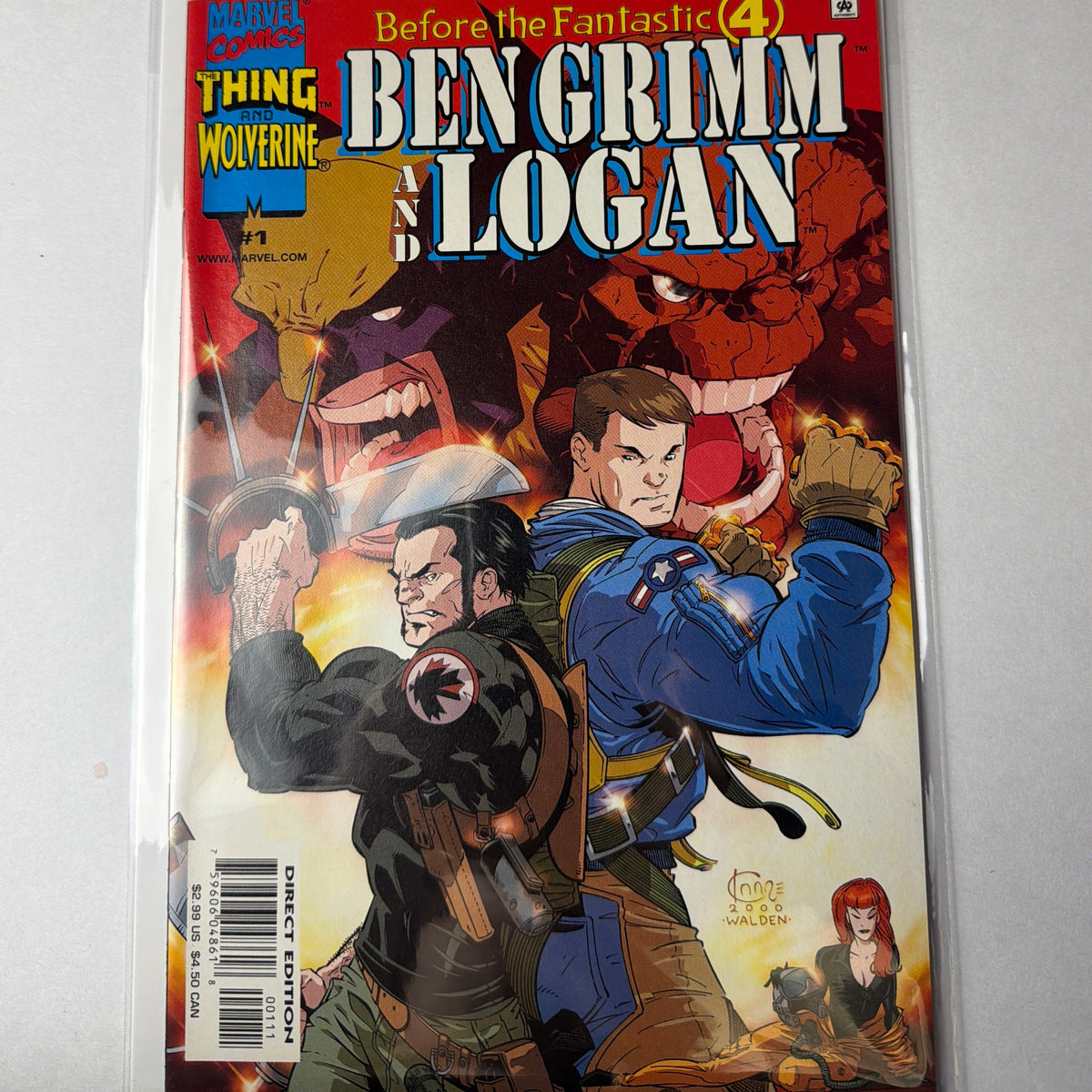 Ben Grimm and Logan #1