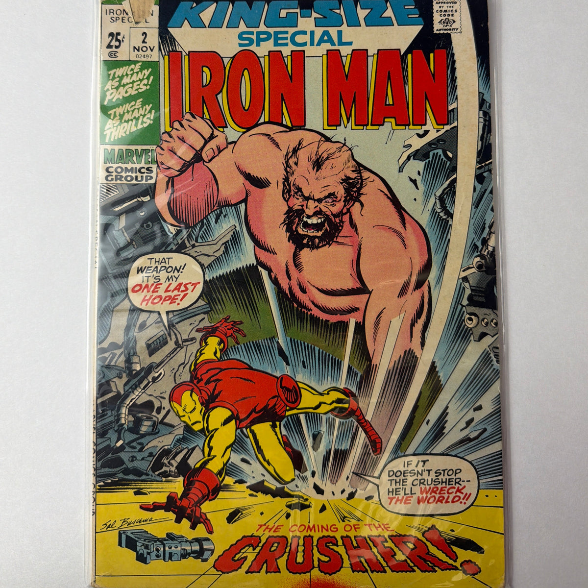King-Size Special Iron Man #2 (VG-)