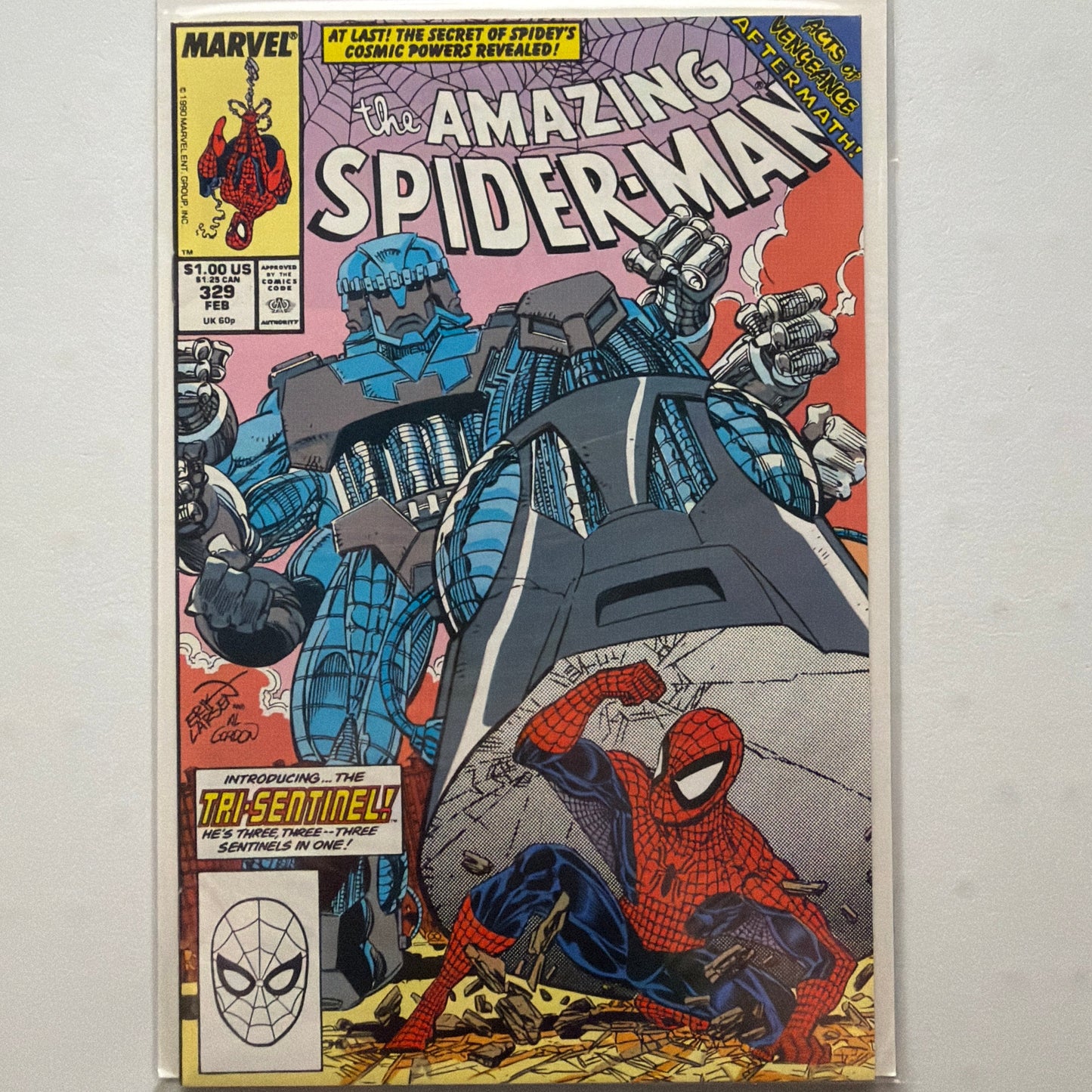 The Amazing Spider-Man #329 (NM-)