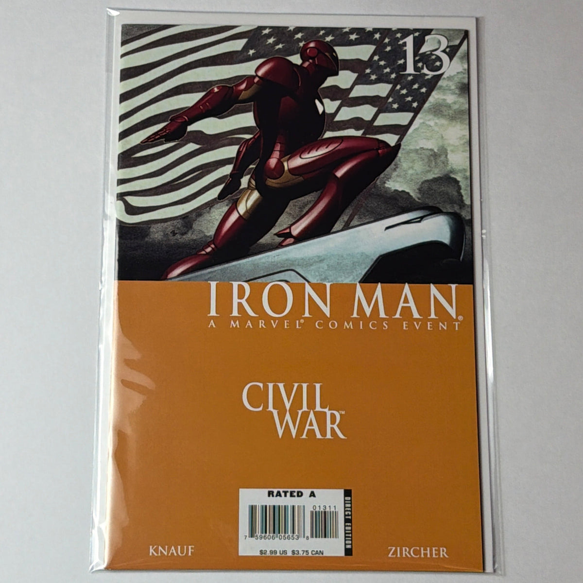 Iron Man Civil War Direct Edition #13