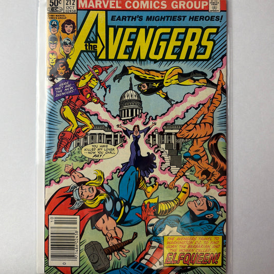 Earths Mightiest Heroes The Avengers #212