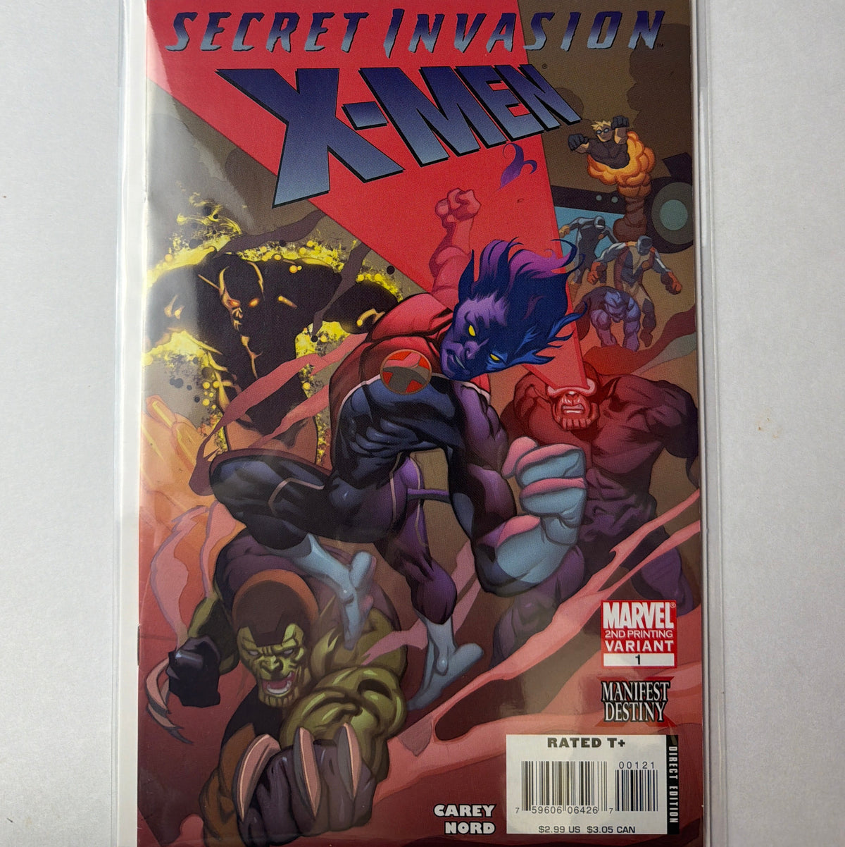 X-Men Secret Invasion #1