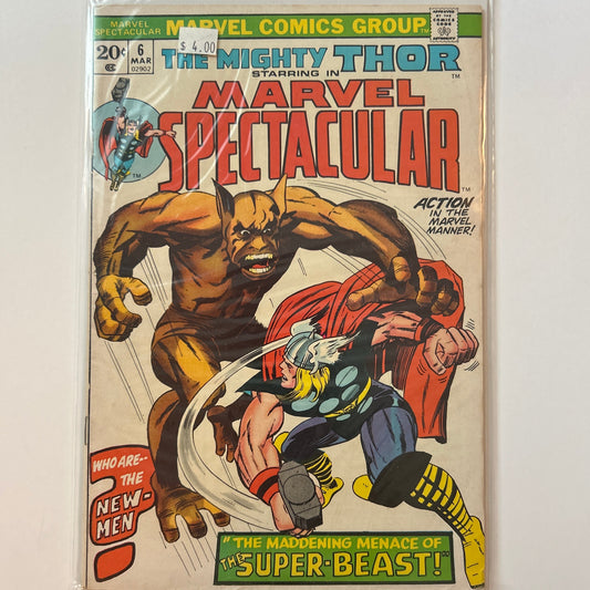 The Mighty Thor starring in Marvel Spectacular #6