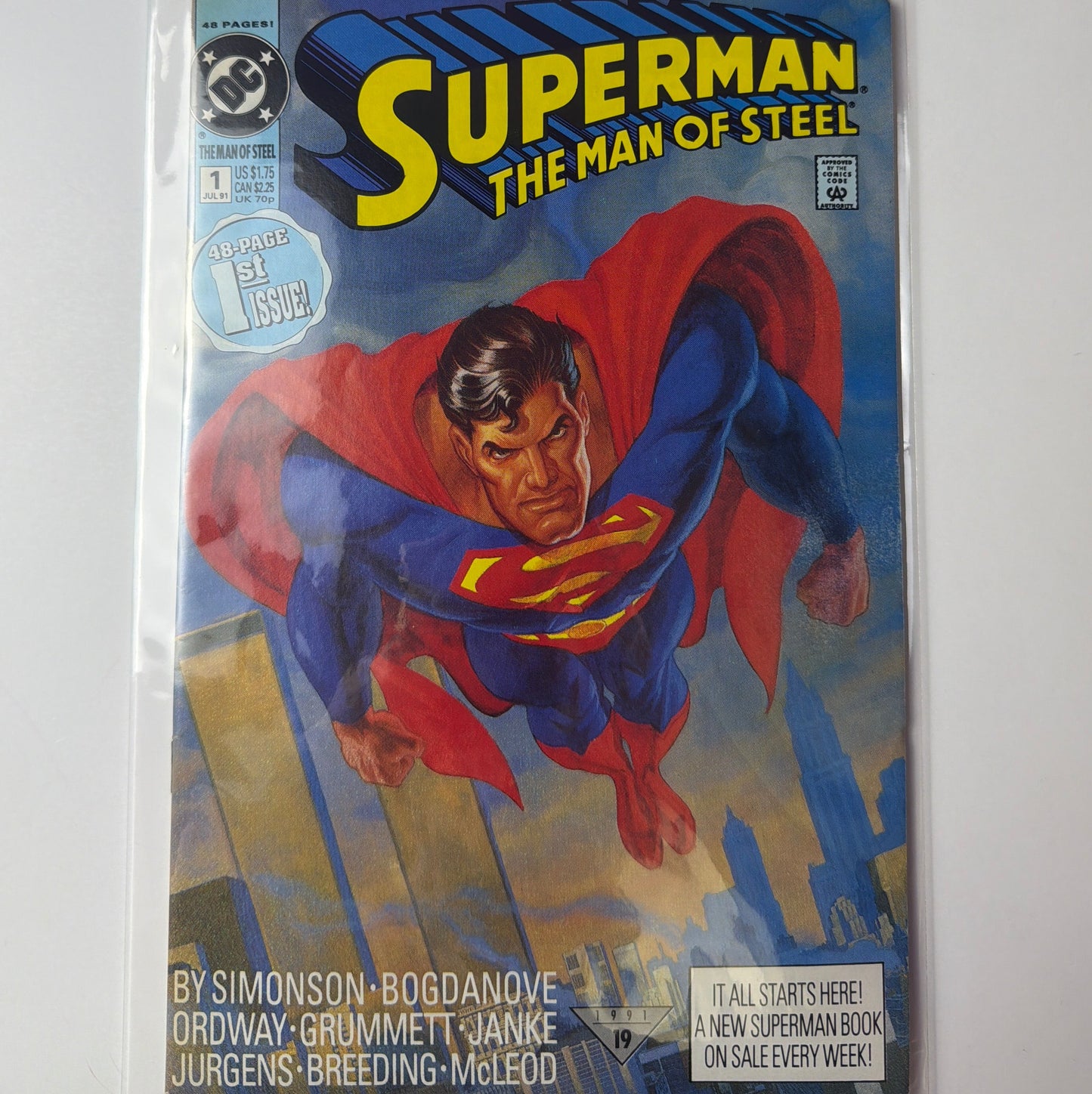 Superman The Man of Steel #1