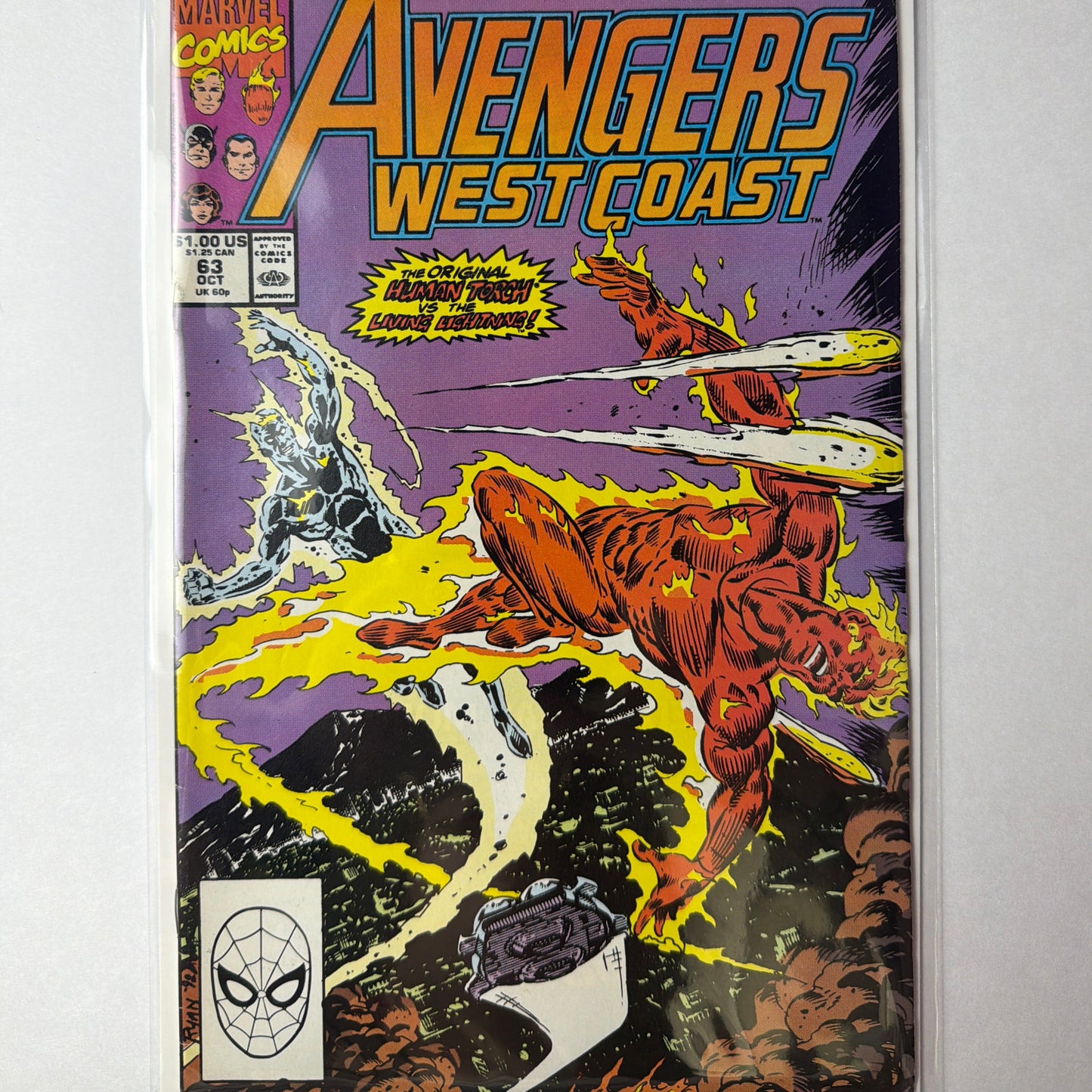 Avengers West Coast #63
