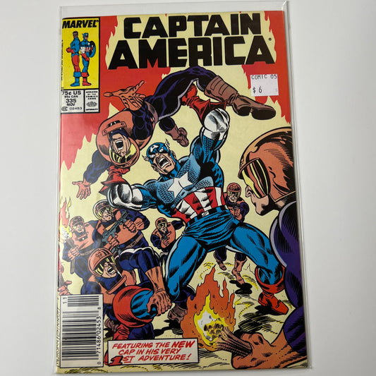 Captain America #335