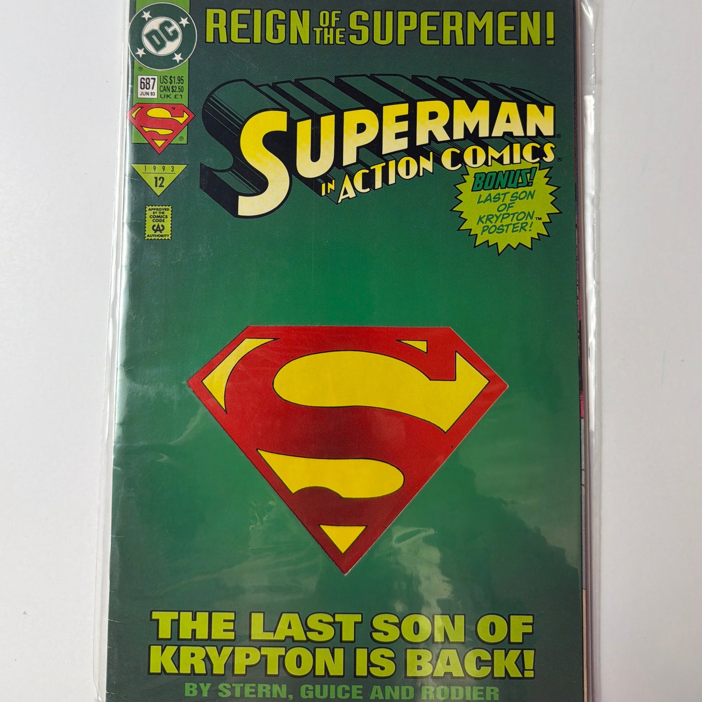 Superman in Action Comics #687