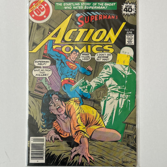 Superman’s Action Comics #494