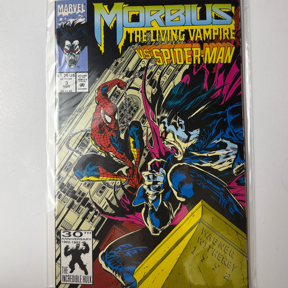 Morbius The Living Vampire vs Spider-Man #3