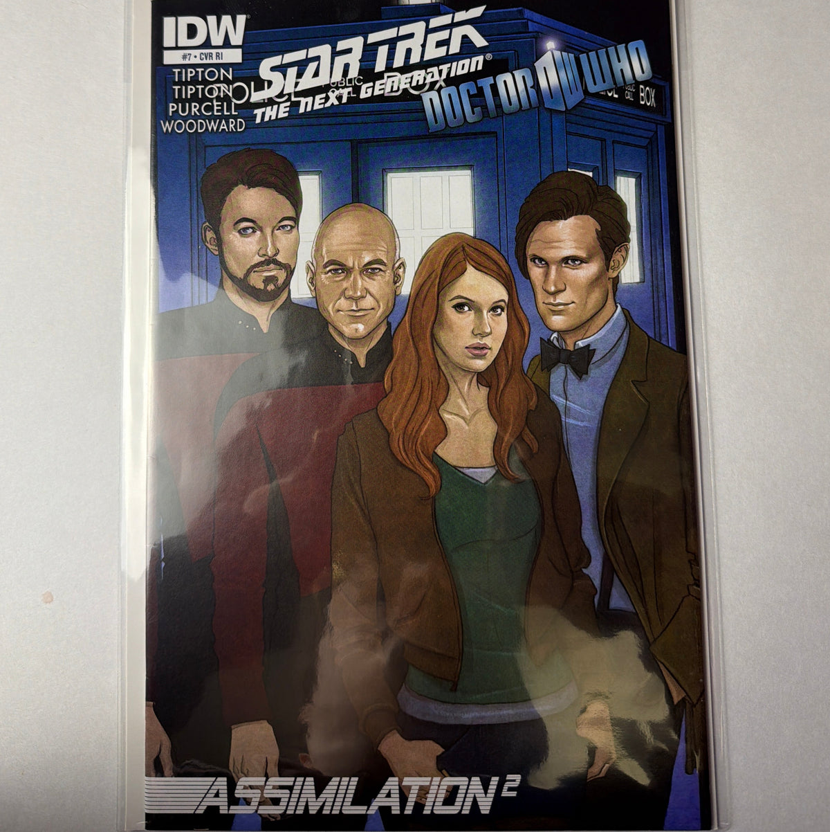 Star Trek The Next Generation Doctor Who  #7