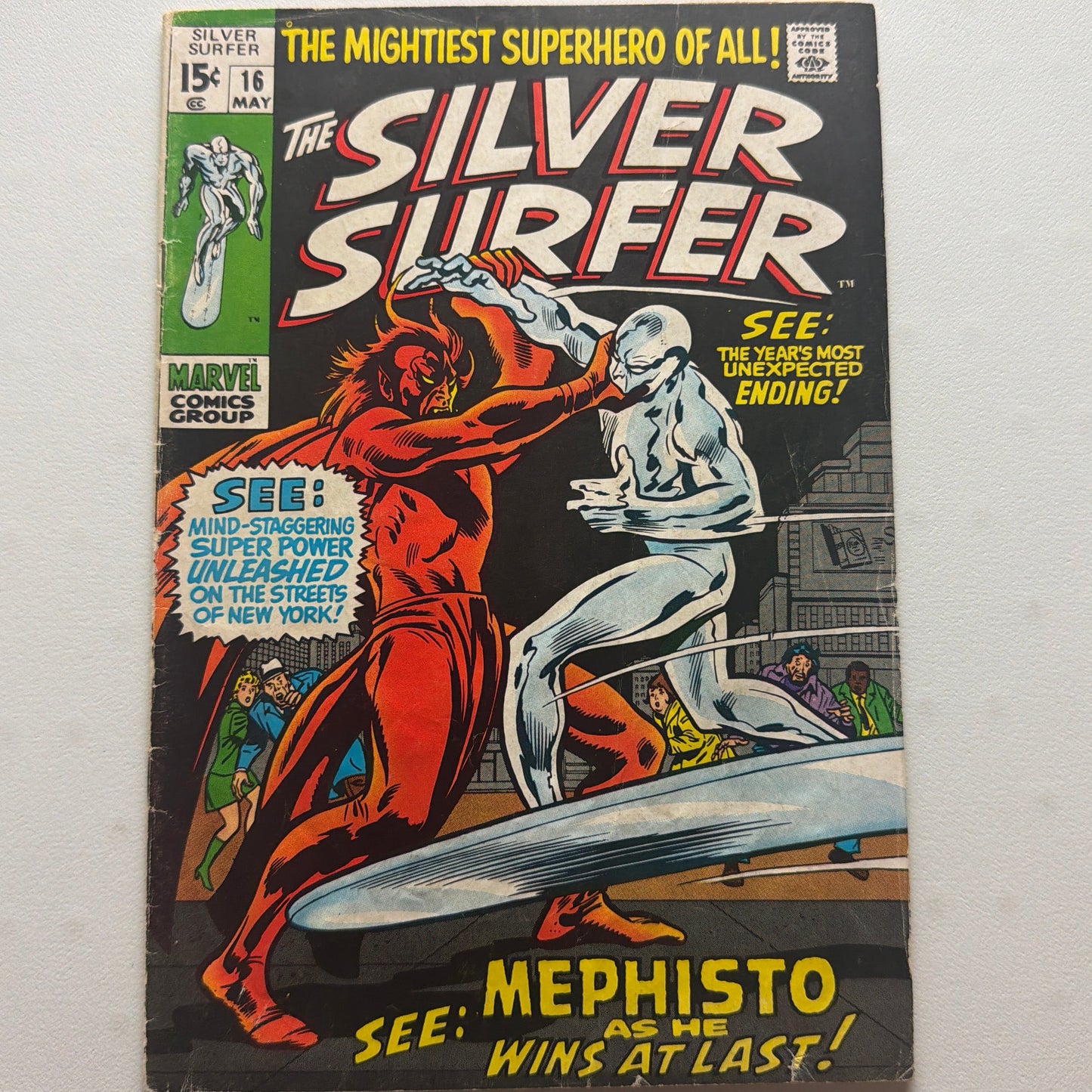 Silver Surfer #16 (VG/FN)