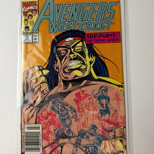 Avengers West Coast #72