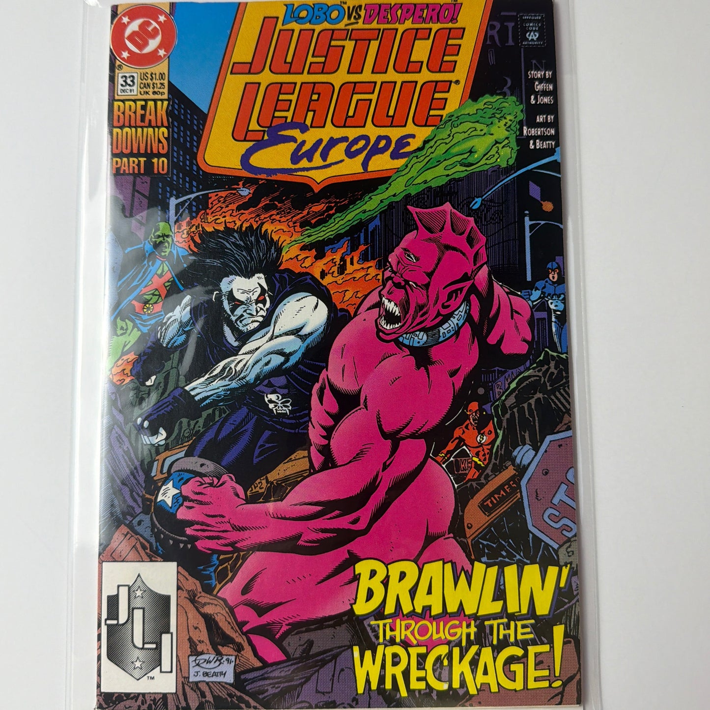Justice League Europe #33