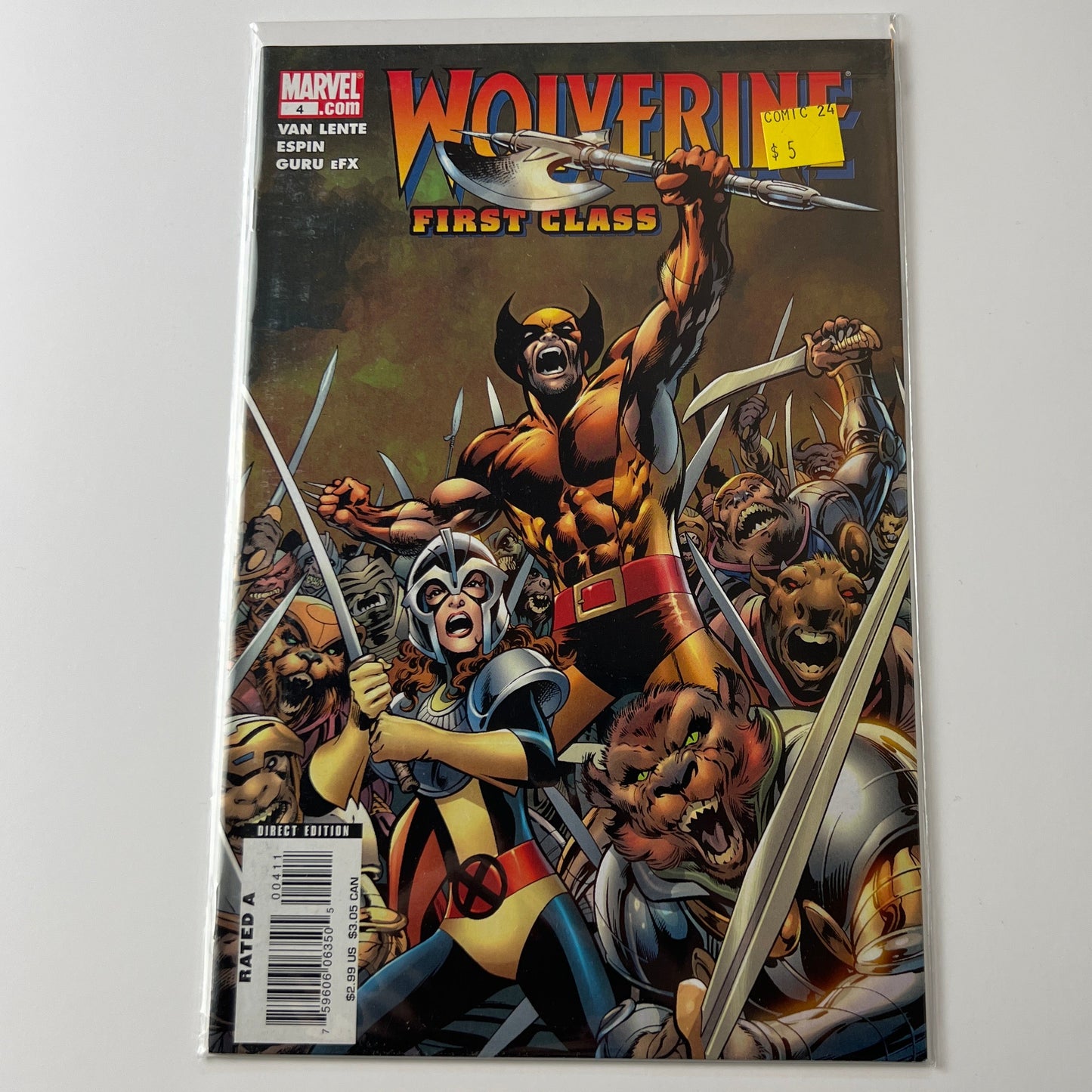 Wolverine first class #4