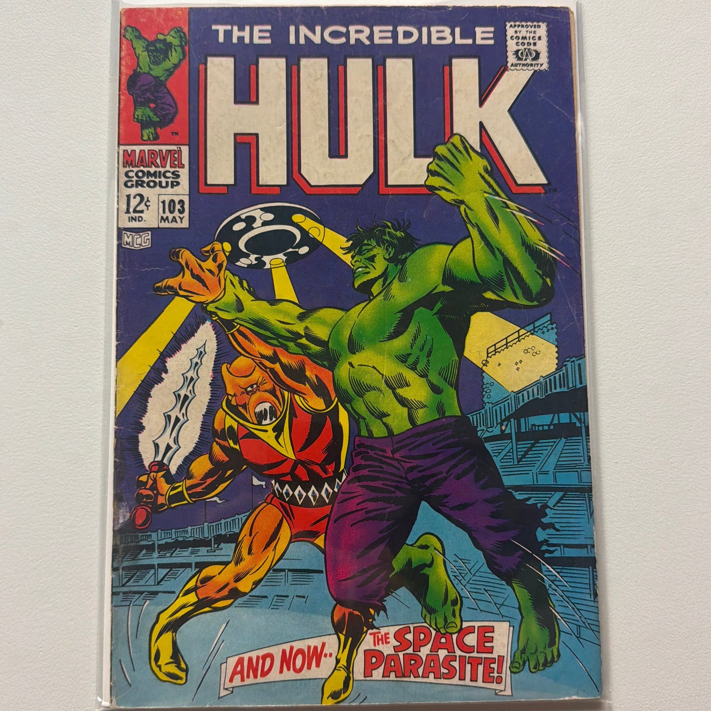 Incredible Hulk #103 (VG-)