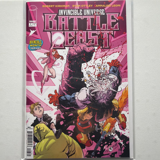 Battle Beast #7 Invisible Variant (NM)