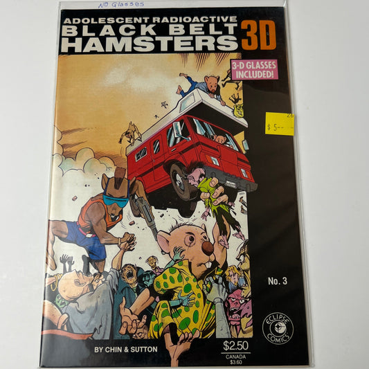 Black belt hamsters 3D # 3