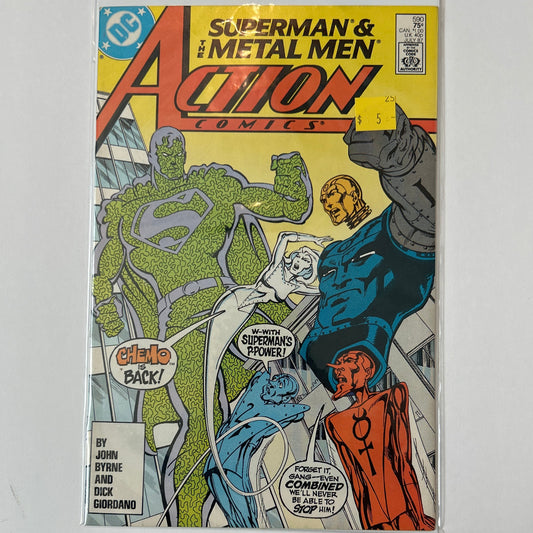 Superman & The Metal Men Action Comics #590