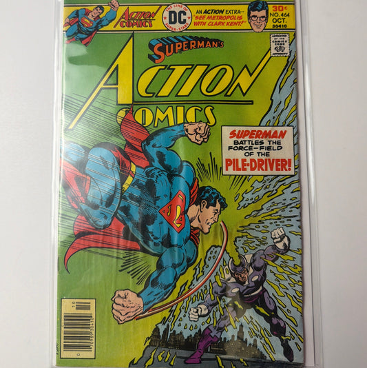 Superman’s Action Comics #464