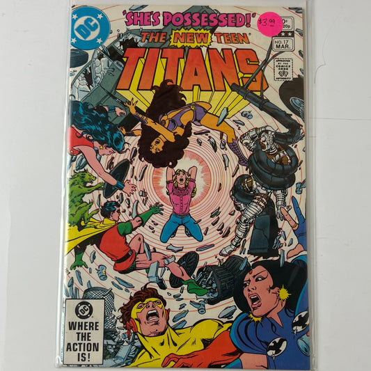The new teen titans #17