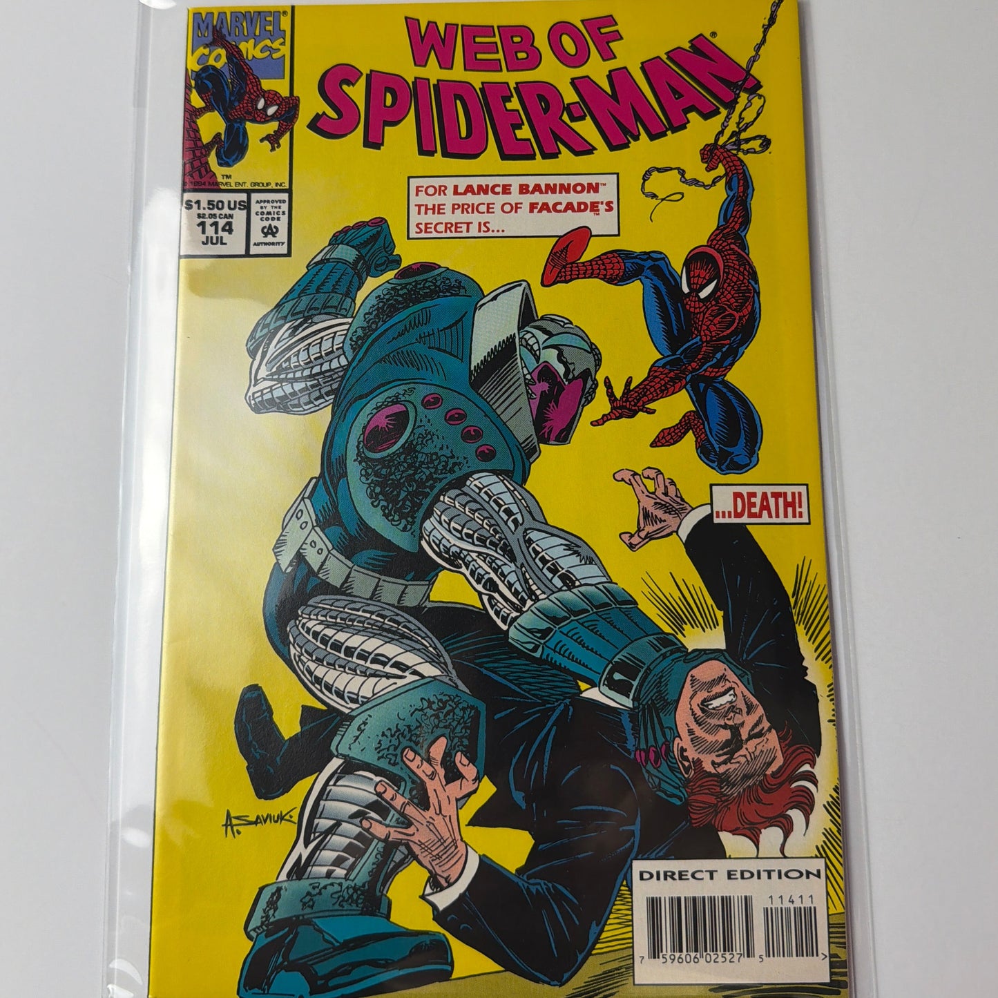 Web of Spider-Man #114