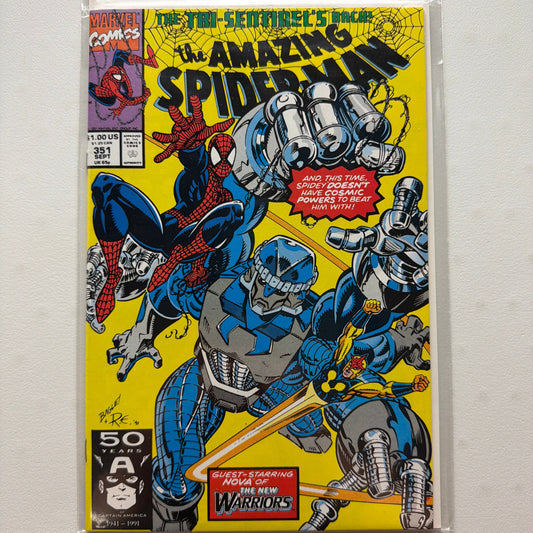 The Amazing Spider-Man #351 (NM-)