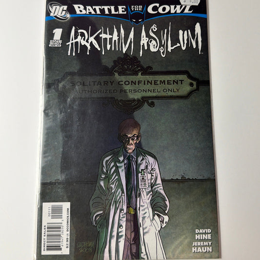 Battle for the Cowl Arkham Asylum #1