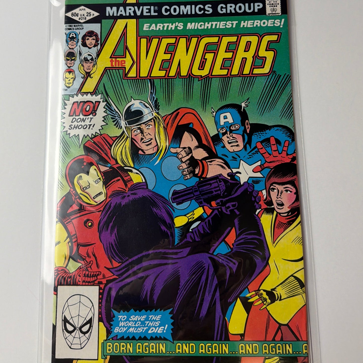 Earths Mightiest Heroes The Avengers #218