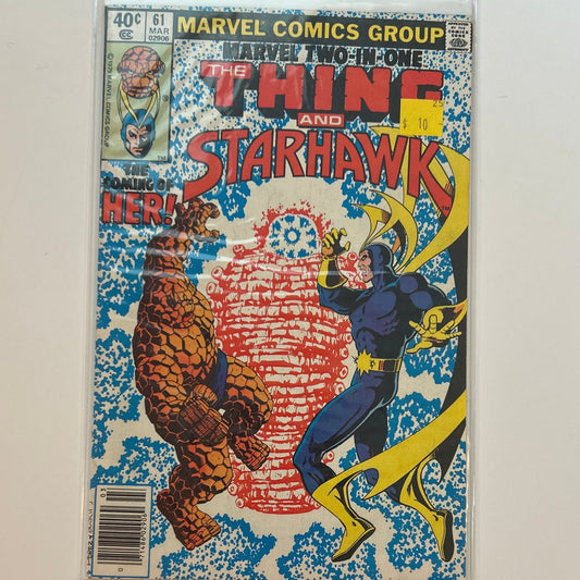 The Thing and Starhawk #61