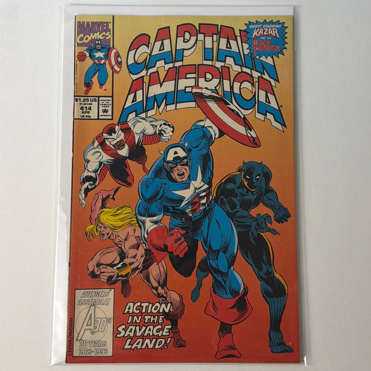 Captain America #414